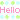 �f�R���G�����bHello�~�߽��