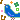デコメ絵文字｜青い鳥