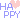 �f�R���G�����bHAPPY BIRTHDAY